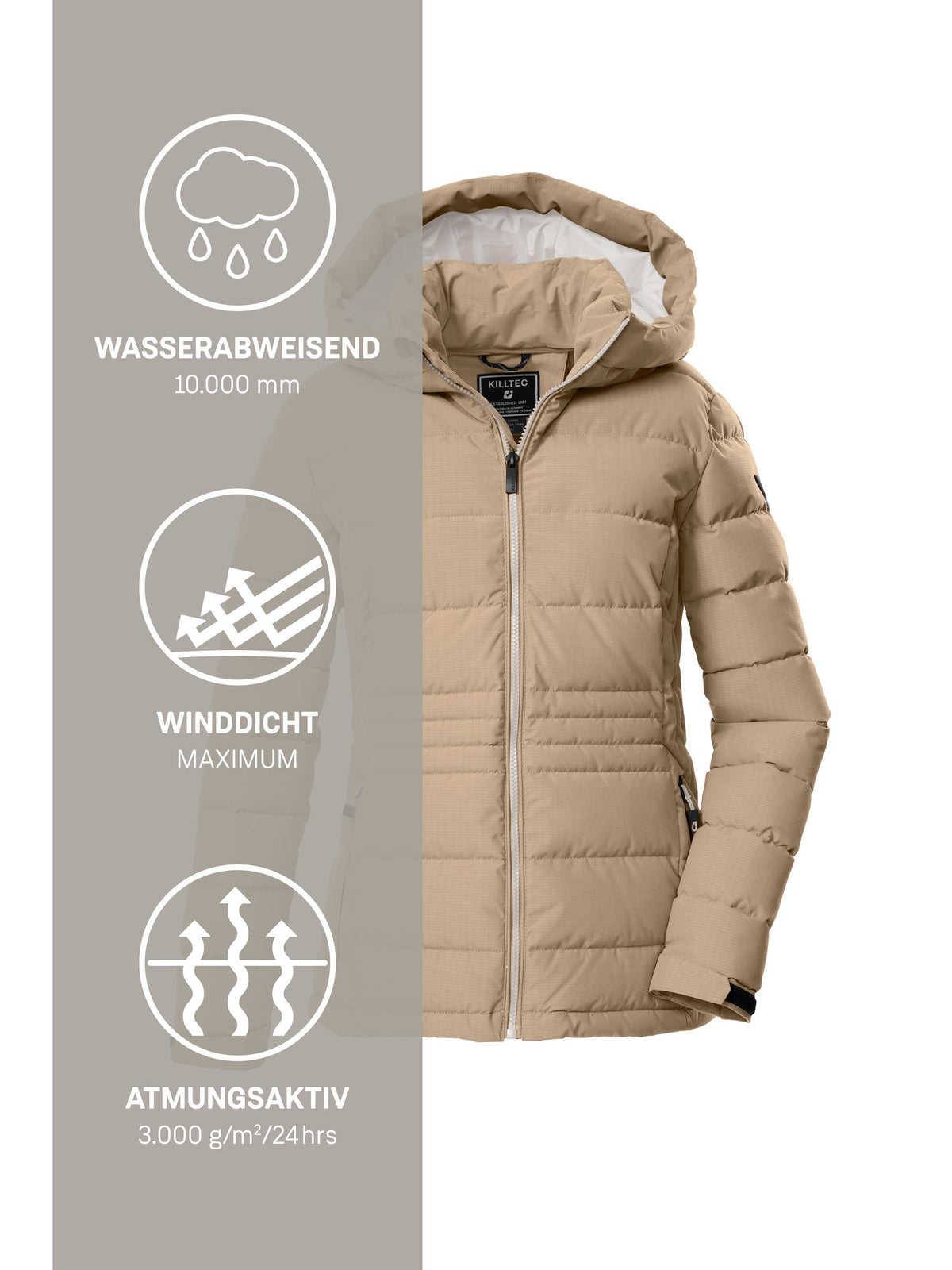 Women's Quilted jacket KOW 10 WMN QLTD JCKT