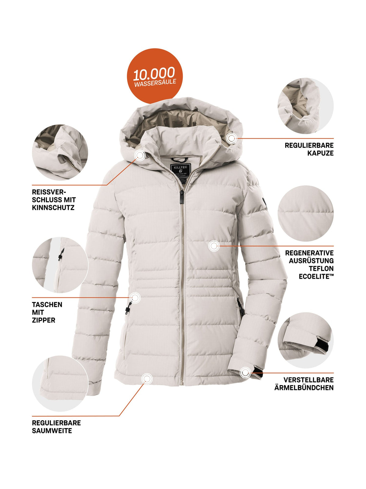 Women's Quilted jacket KOW 10 WMN QLTD JCKT