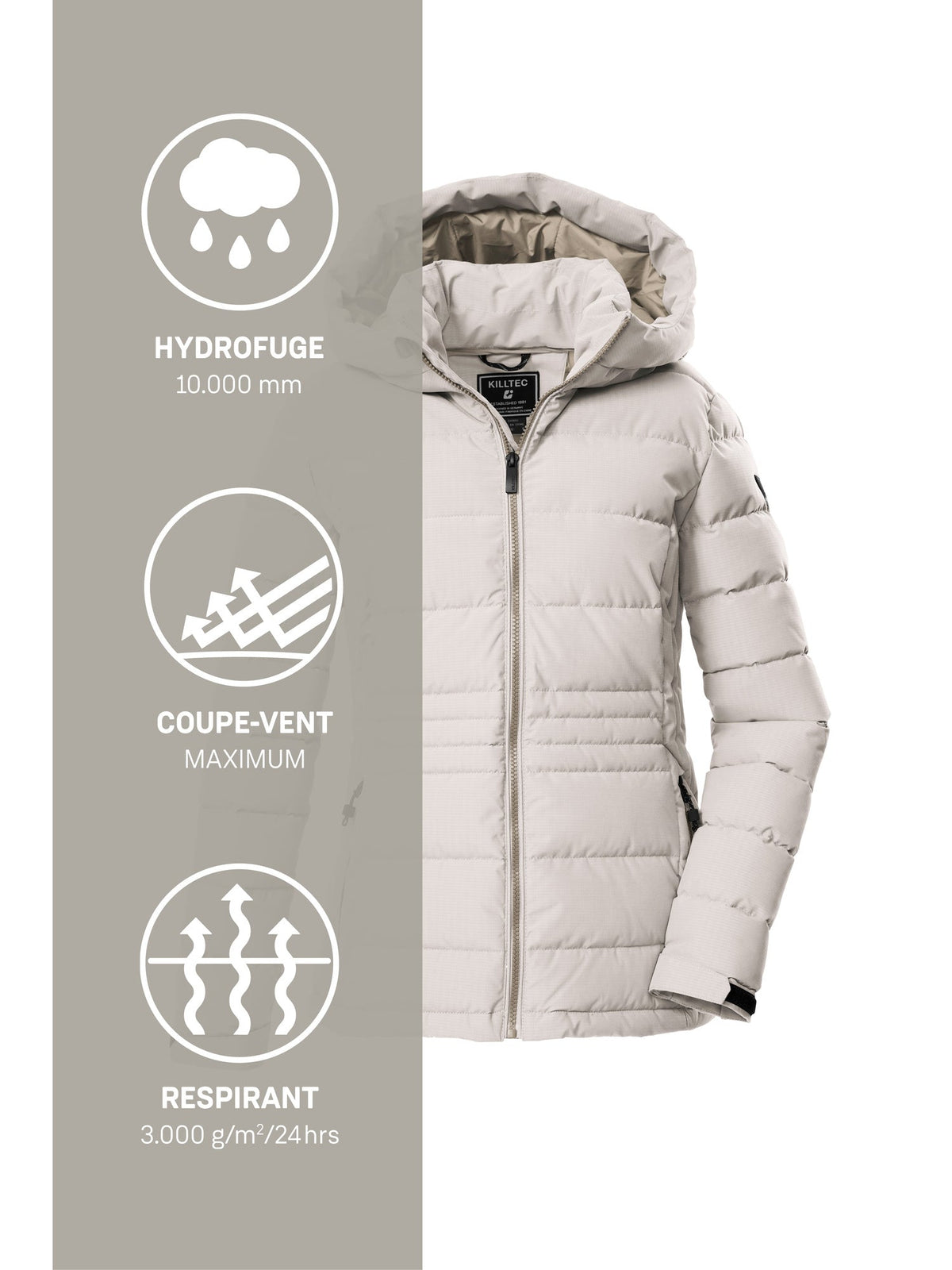 Women's Quilted jacket KOW 10 WMN QLTD JCKT