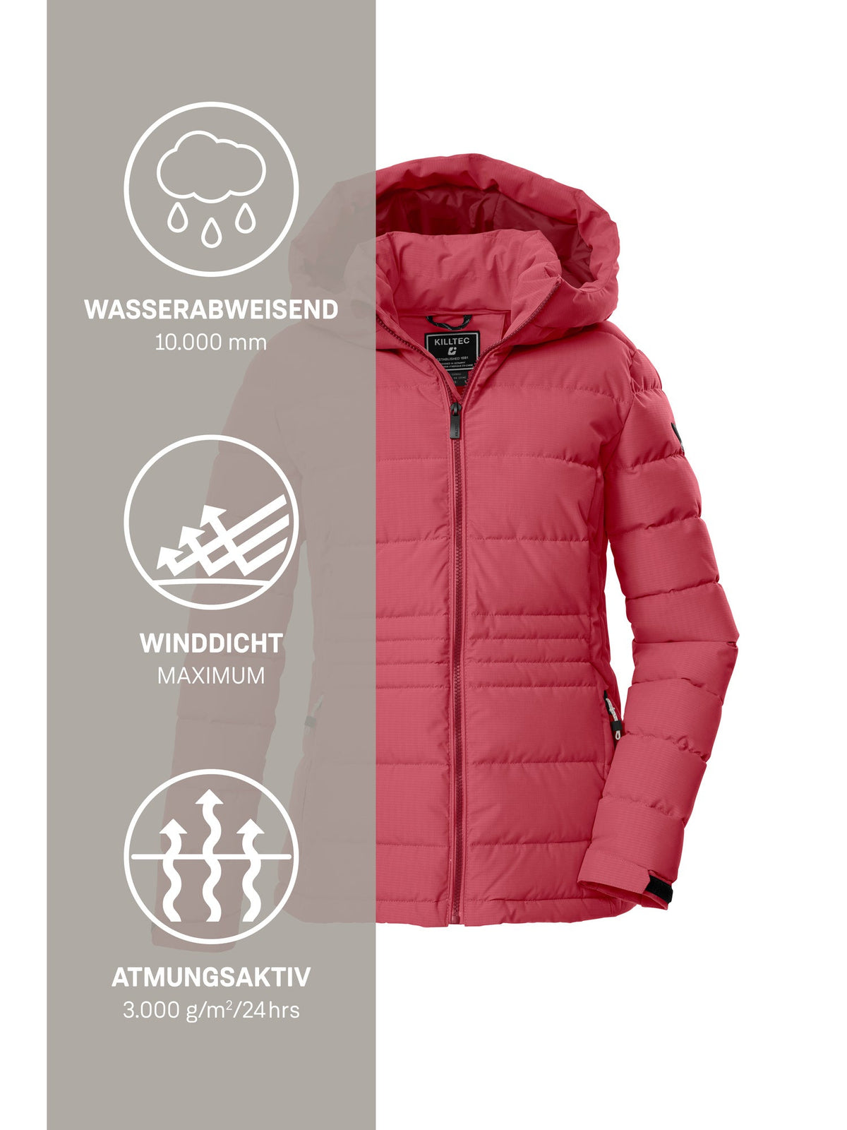 Women's Quilted jacket KOW 10 WMN QLTD JCKT