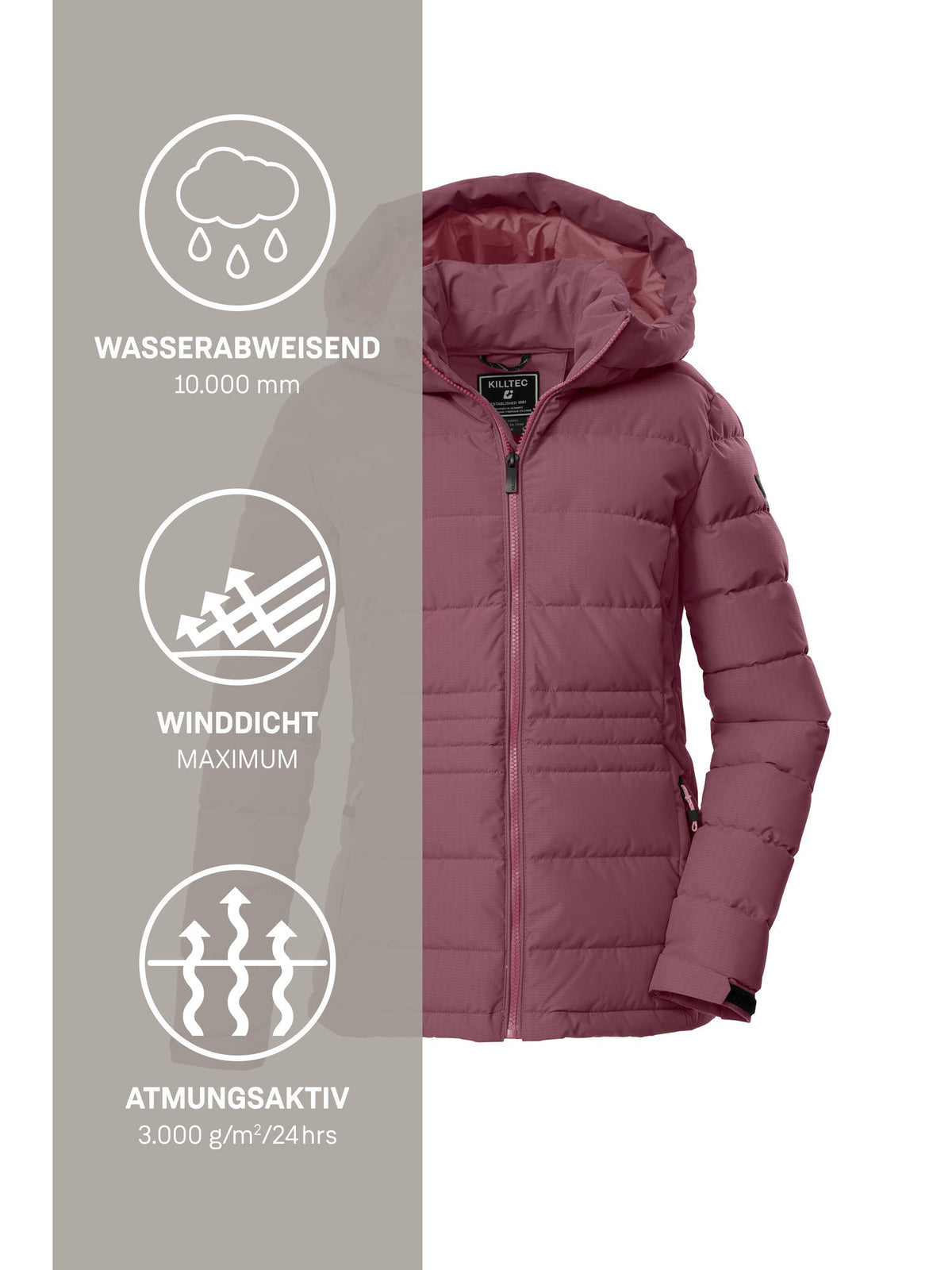 Women's Quilted jacket KOW 10 WMN QLTD JCKT