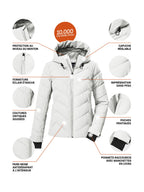 Women's Quilted ski jacket KSW 31 WMN SKI QLTD JCKT