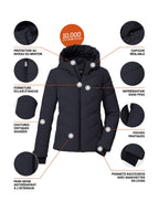 Women's Quilted ski jacket KSW 31 WMN SKI QLTD JCKT
