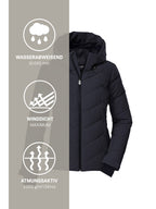 Women's Quilted ski jacket KSW 31 WMN SKI QLTD JCKT