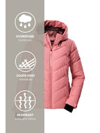 Women's Quilted ski jacket KSW 31 WMN SKI QLTD JCKT