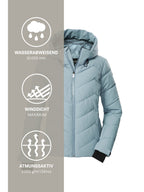Women's Quilted ski jacket KSW 31 WMN SKI QLTD JCKT