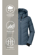 Women's Quilted ski jacket KSW 31 WMN SKI QLTD JCKT