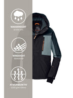 Boy's Ski jacket KSW 200 BYS SKI JCKT