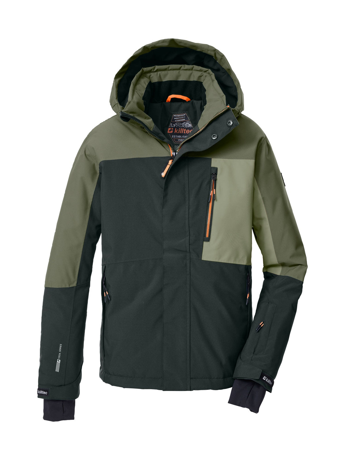 Boy's Ski jacket KSW 200 BYS SKI JCKT