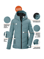 Girl's Quilted jacket KOW 220 GRLS QLTD JCKT