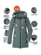Women's Quilted parka GW 30 WMN QLTD PRK