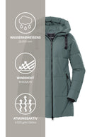 Women's Quilted parka GW 30 WMN QLTD PRK