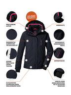 Girl's Ski jacket KSW 205 GRLS SKI JCKT