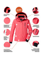 Girl's Ski jacket KSW 205 GRLS SKI JCKT