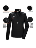 Women's Powerstretch shirt KSW 110 WMN LS SHRT