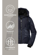 Women's Quilted ski jacket KSW 113 WMN SKI QLTD JCKT