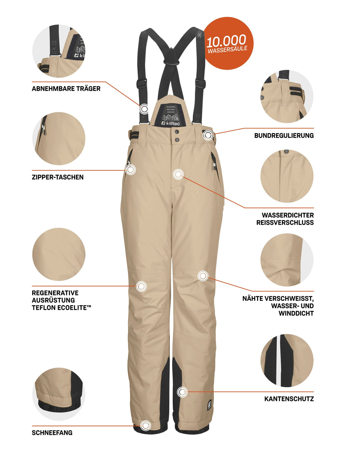 Boy's Ski pants KSW 214 BYS SKI PNTS