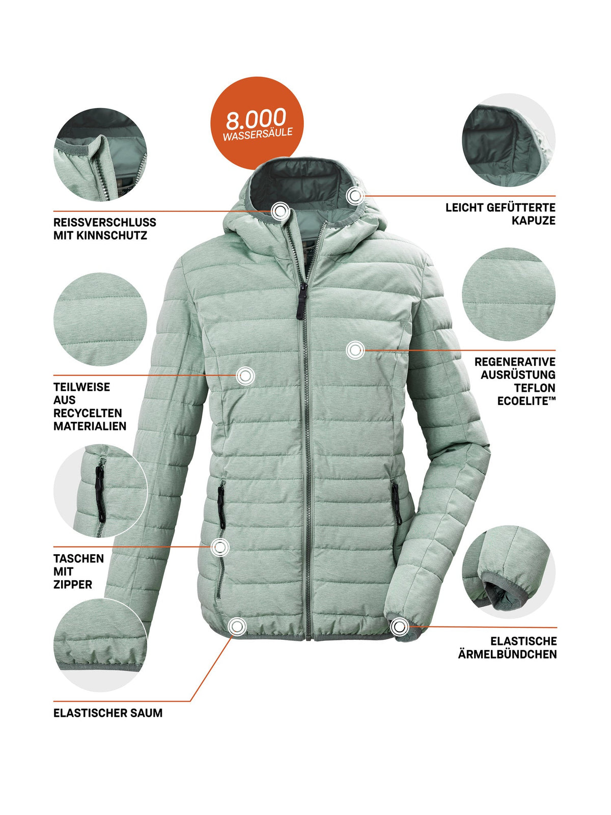 Women's Quilted jacket GW 49 WMN QLTD JCKT