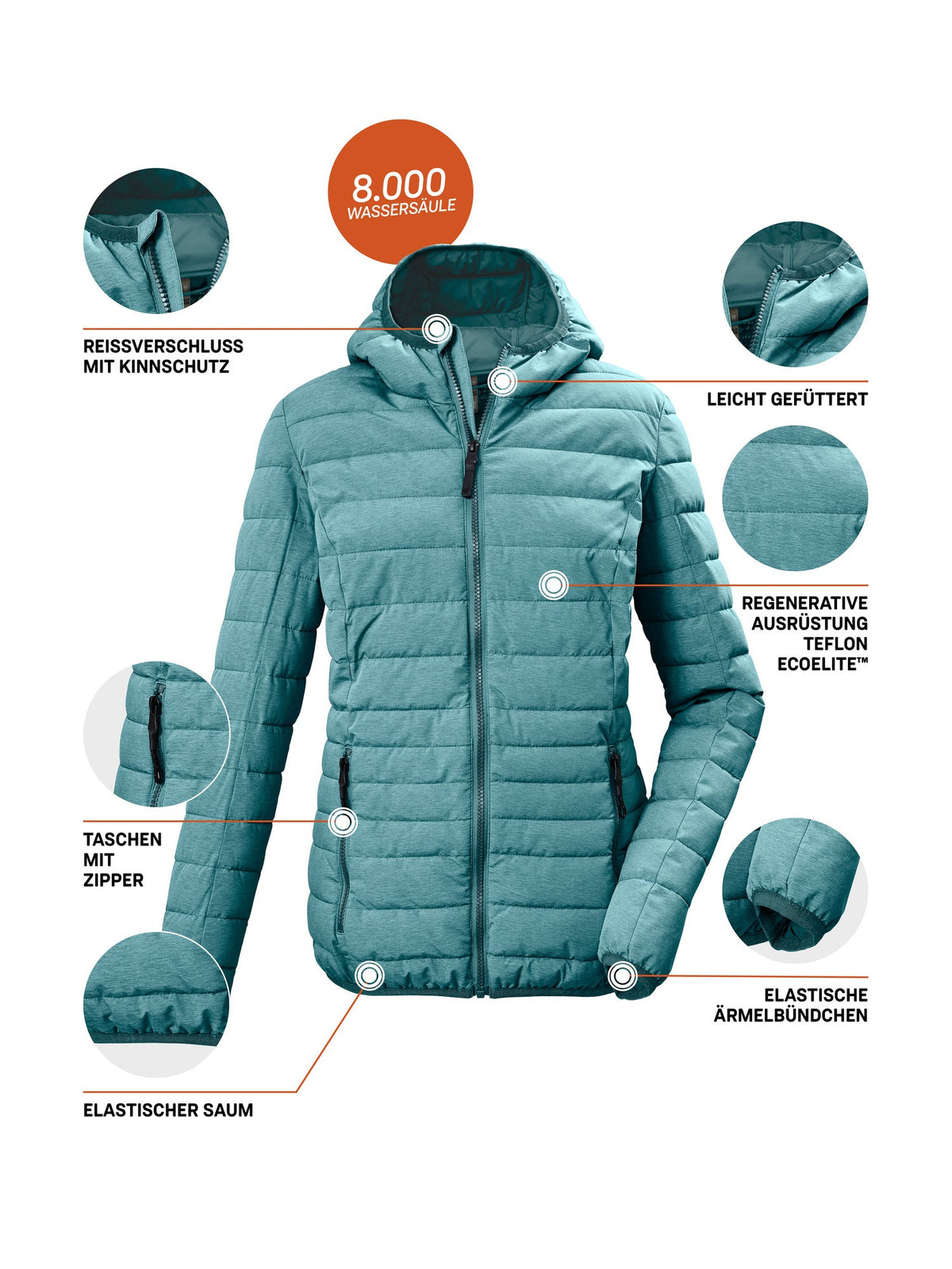 Women's Quilted jacket GW 49 WMN QLTD JCKT