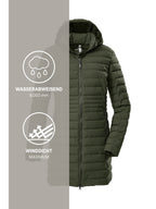 Women's Quilted parka GW 77 WMN QLTD PRK