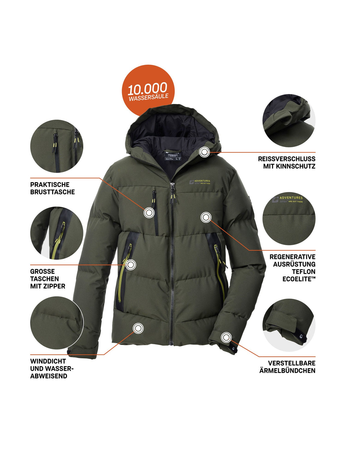 Boy's Quilted jacket KOW 239 BYS QLTD JCKT