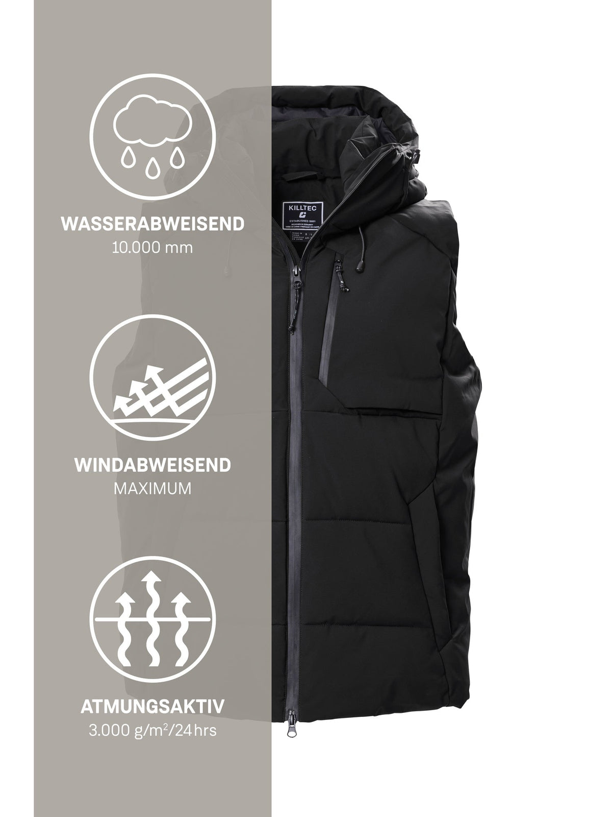 Men's Quilted vest KOW 4 MN QLTD VST