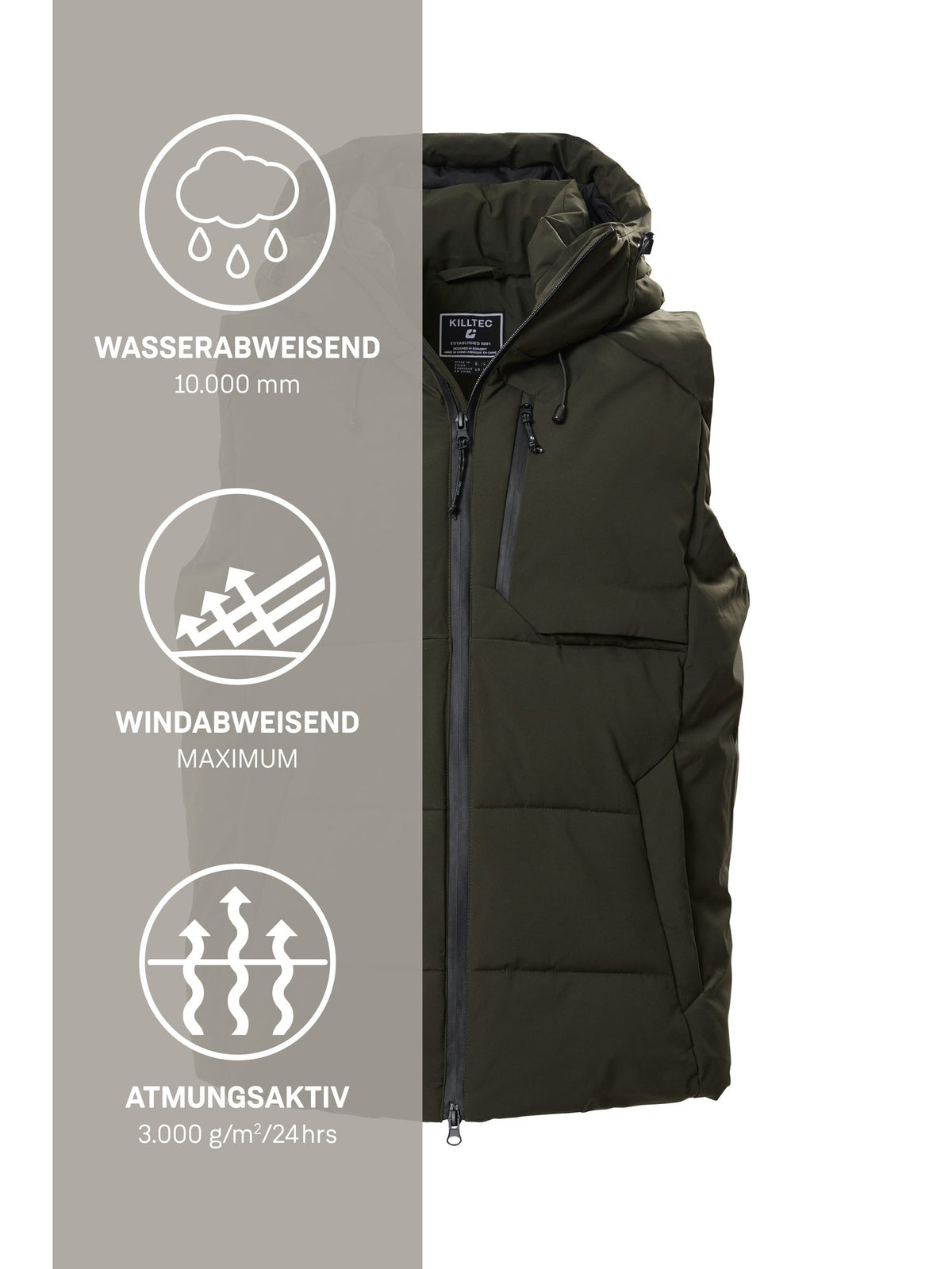 Men's Quilted vest KOW 4 MN QLTD VST