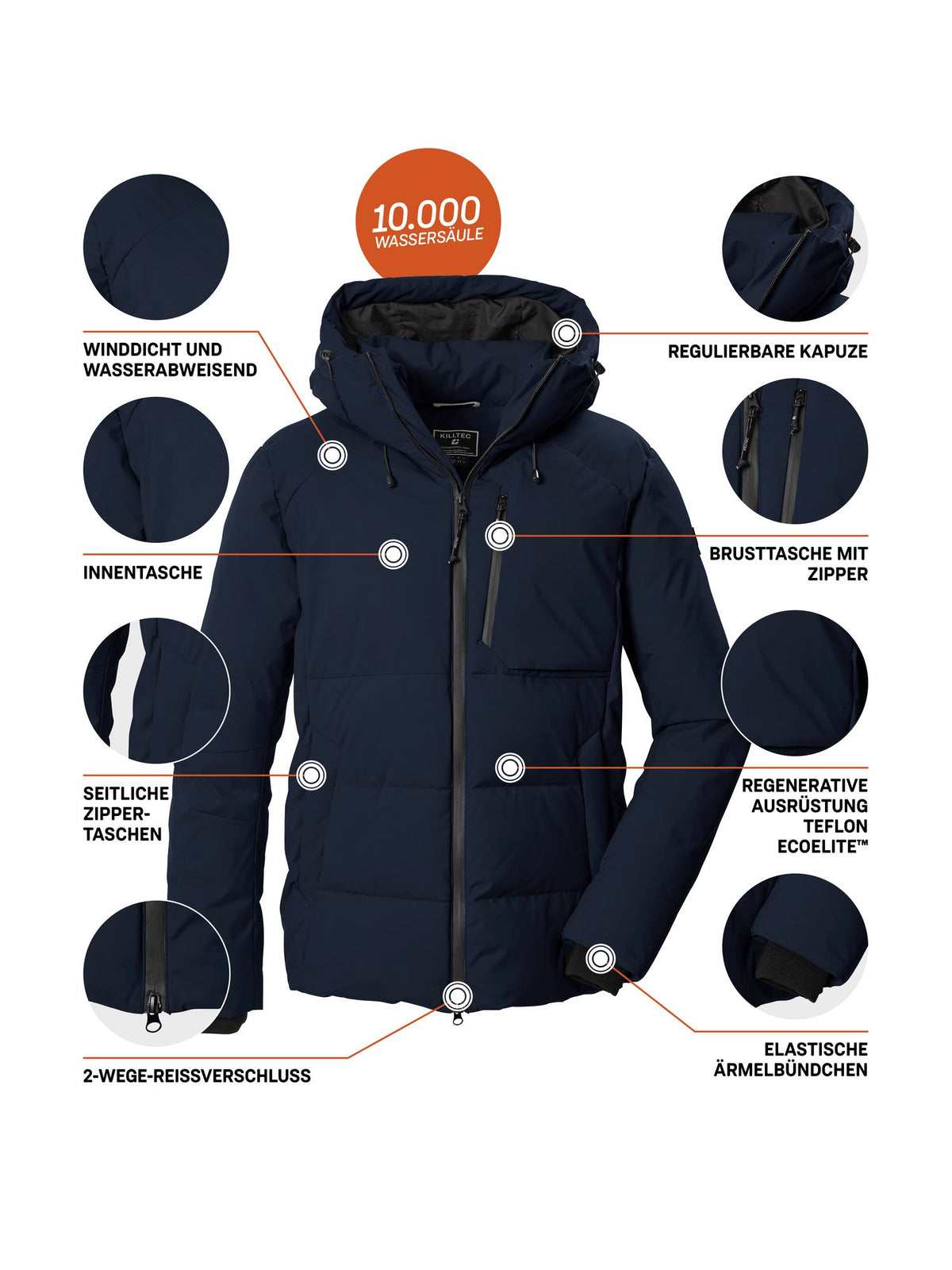 Men's Quilted jacket KOW 12 MN QLTD JCKT