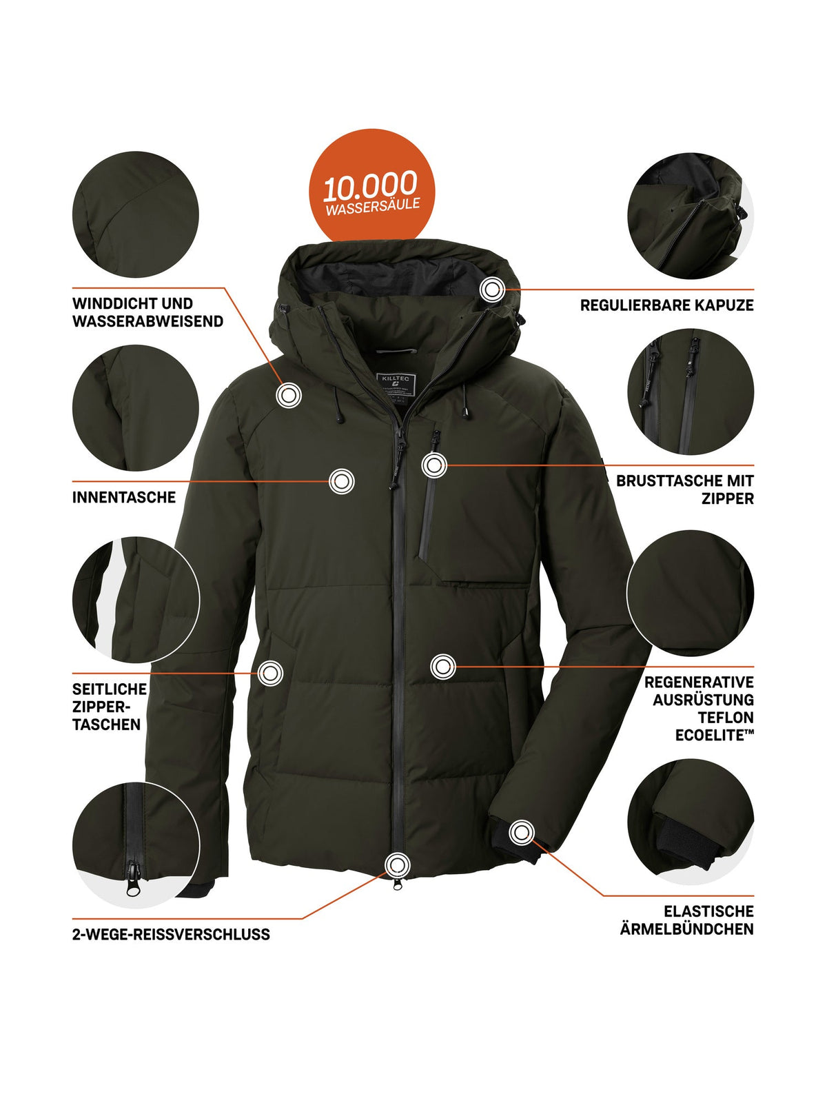 Men's Quilted jacket KOW 12 MN QLTD JCKT