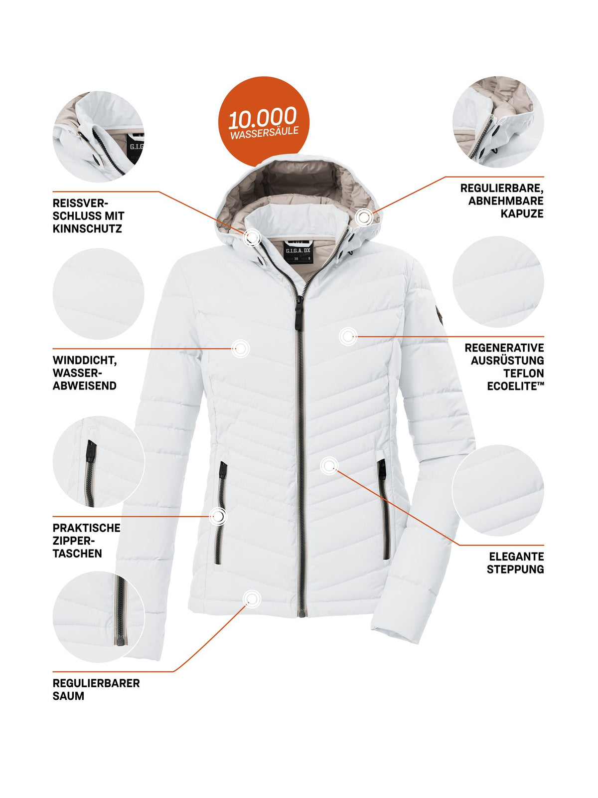 Women's Quilted jacket GS 91 WMN QLTD JCKT