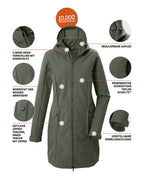 Women's Softshell parka KOW 10 WMN SFTSHLL PRK