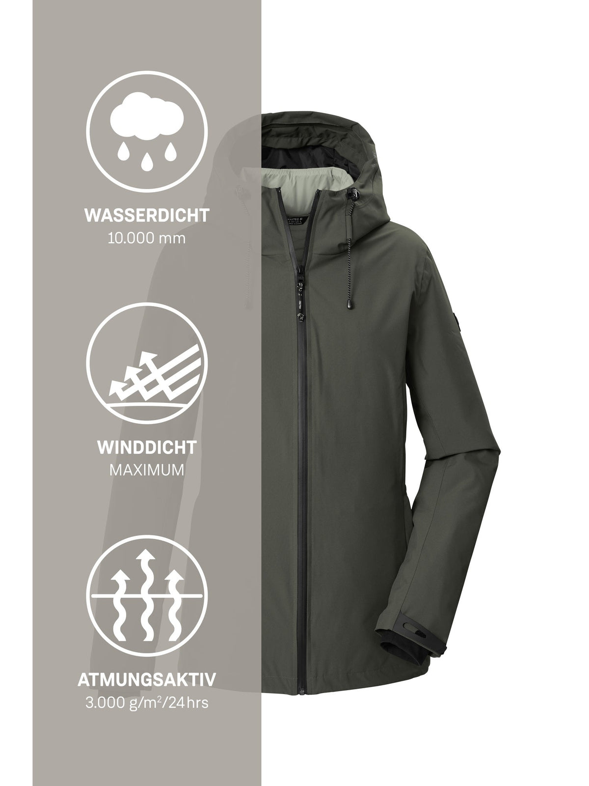 Women's 3in1 jacket KOW 20 WMN JCKT