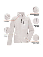 Women's Fleece jacket KOW 23 WMN FLC JCKT