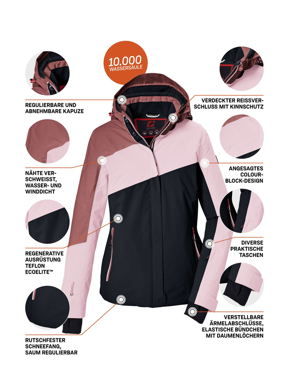 Women's Ski jacket KSW 101 WMN SKI JCKT