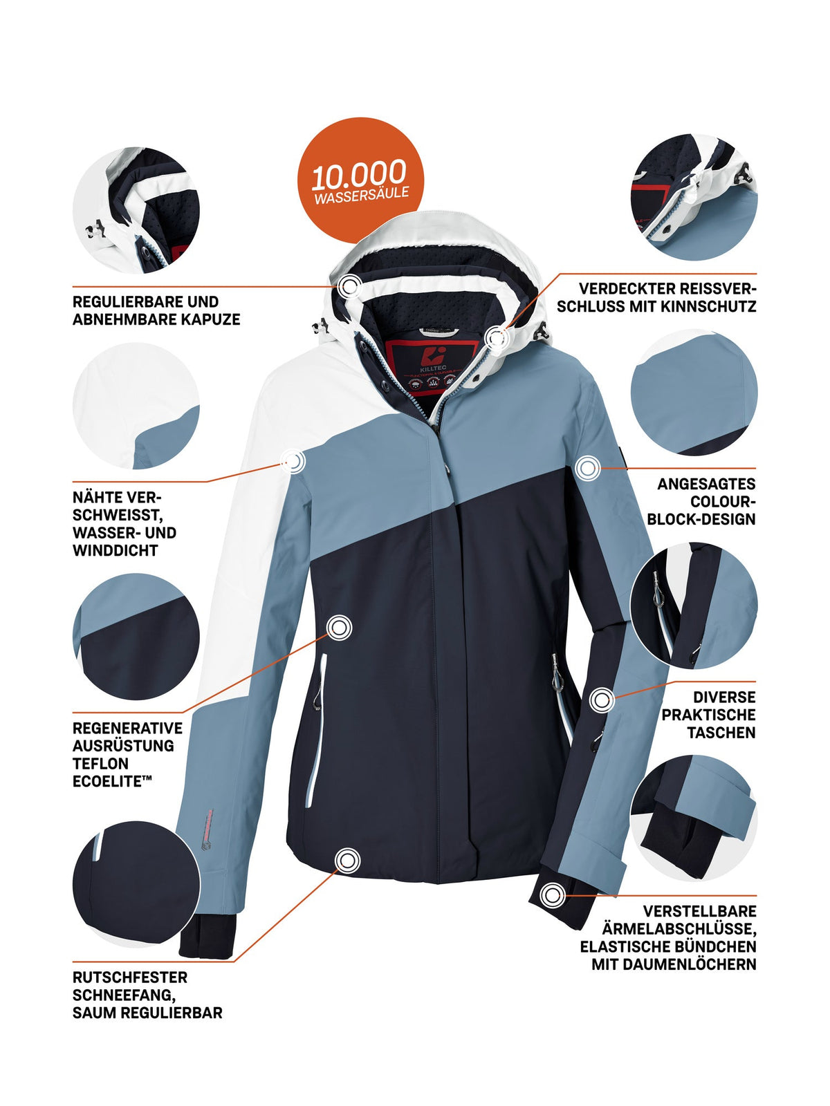 Women's Ski jacket KSW 101 WMN SKI JCKT