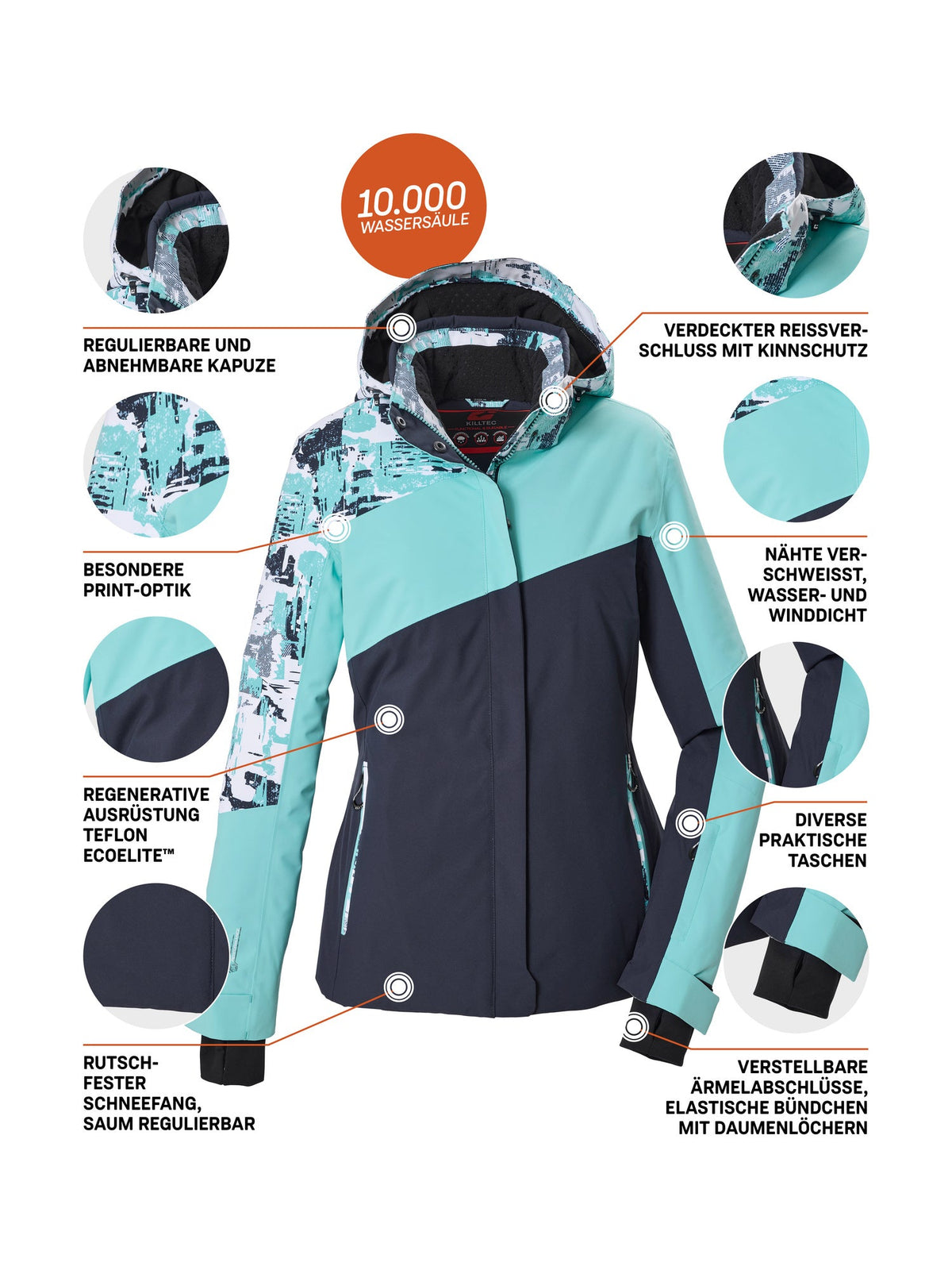 Women's Ski jacket KSW 102 WMN SKI JCKT