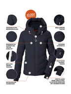 Women's Quilted ski jacket KSW 109 WMN SKI QLTD JCKT
