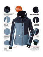 Women's Ski jacket KSW 227 WMN SKI JCKT