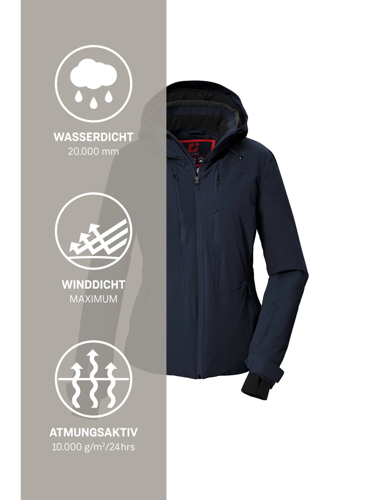 Women's Ski jacket KSW 116 WMN SKI JCKT