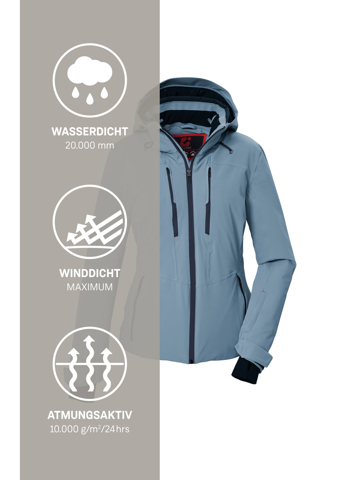 Women's Ski jacket KSW 116 WMN SKI JCKT