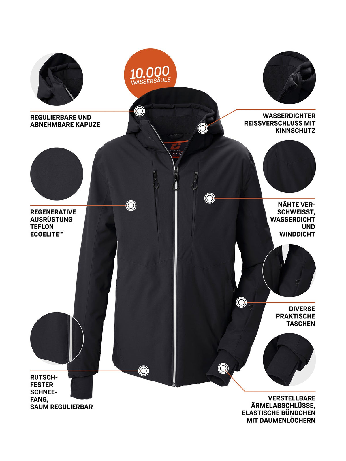 Men's Ski jacket KSW 60 MN SKI JCKT