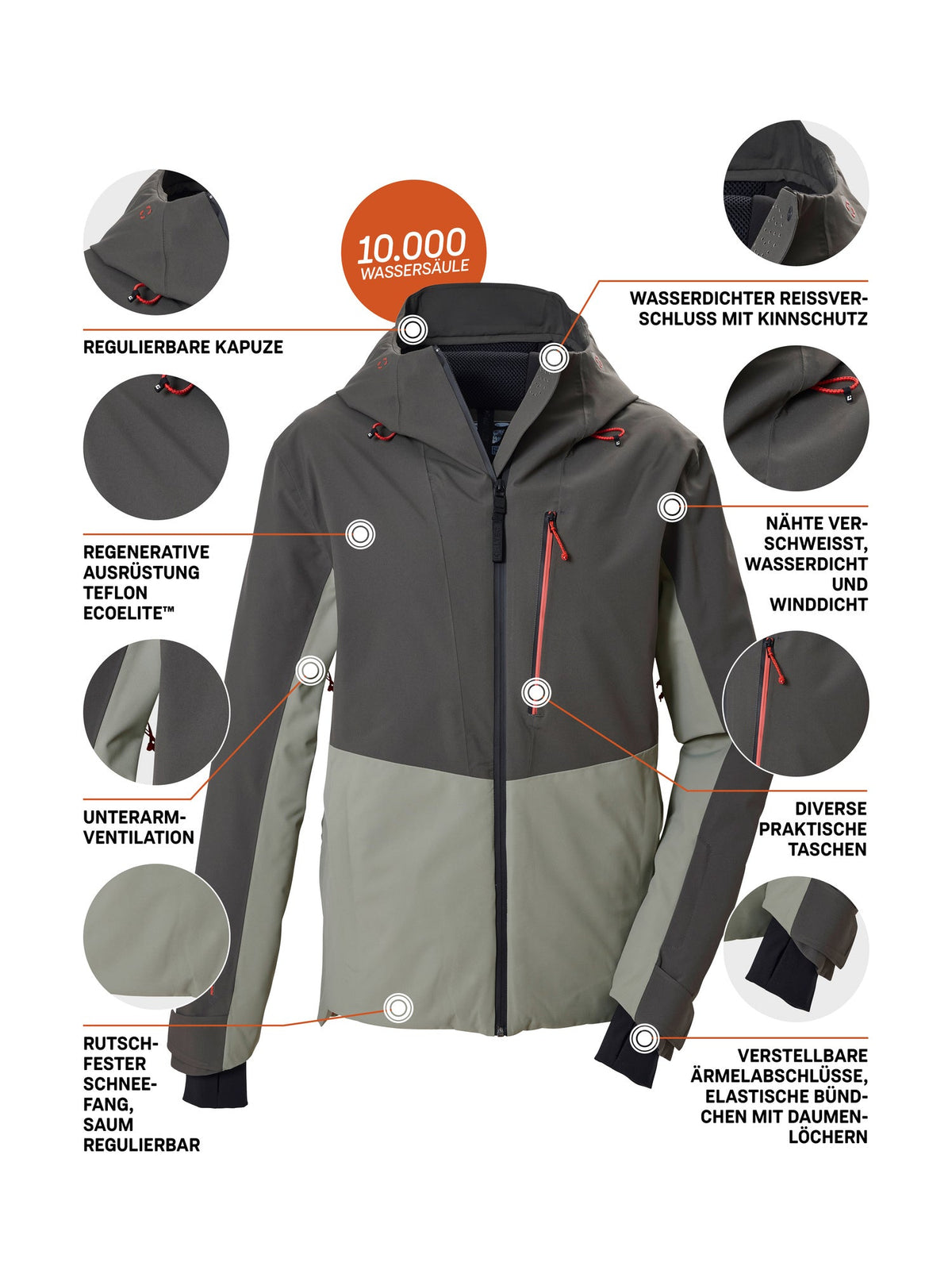 Men's Ski jacket KSW 65 MN SKI JCKT