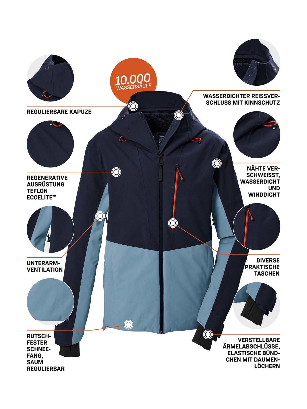 Men's Ski jacket KSW 65 MN SKI JCKT