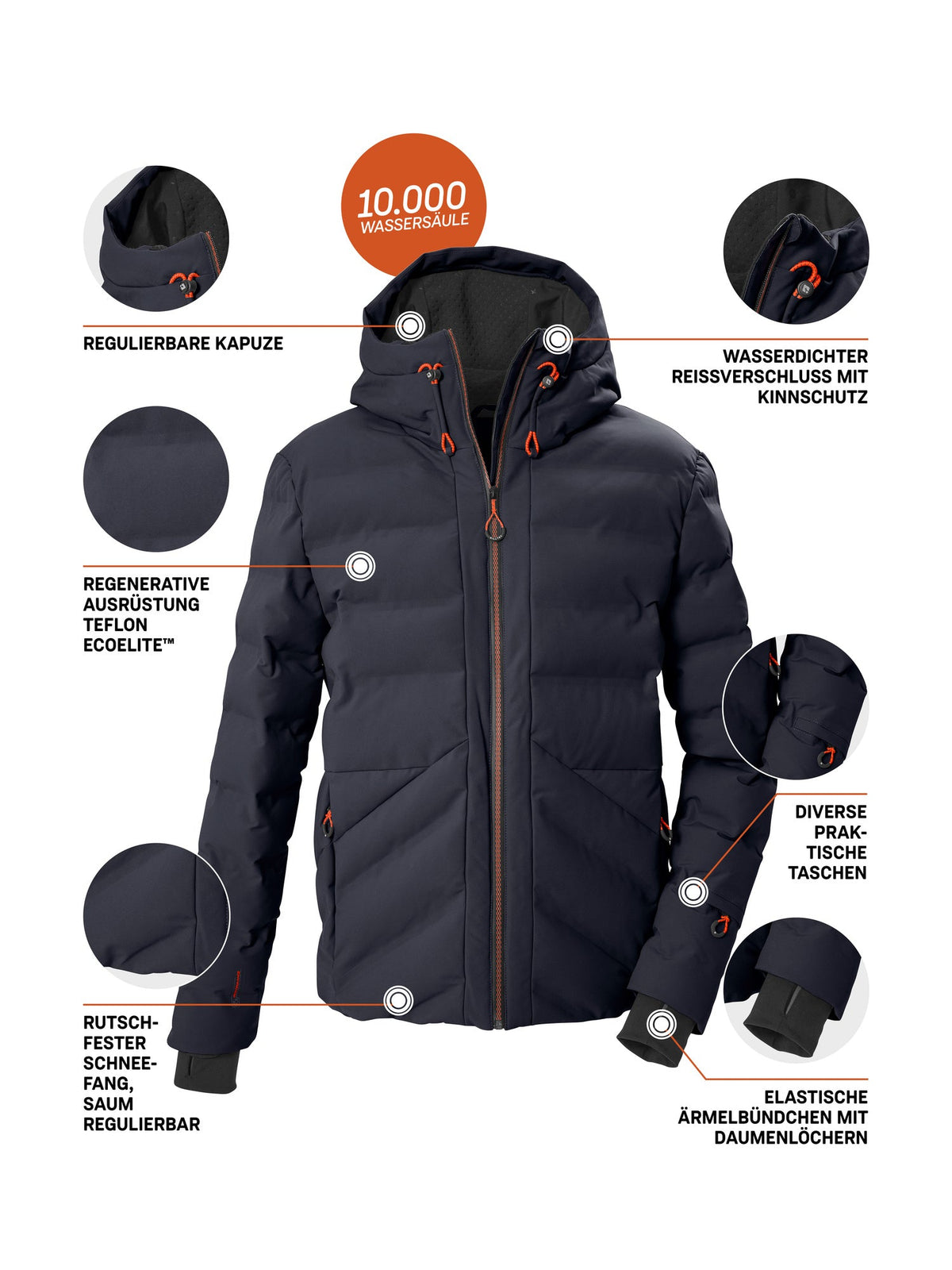 Men's Ski jacket KSW 71 MN SKI JCKT