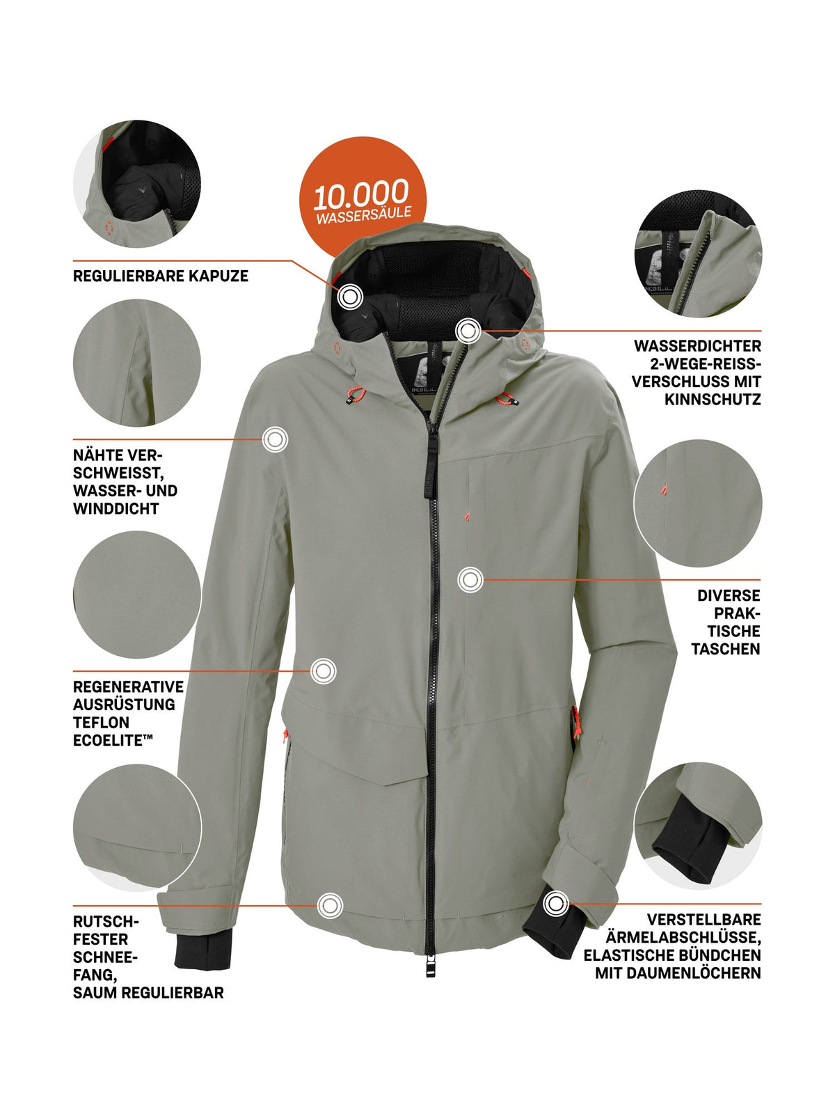 Men's Ski jacket KSW 72 MN SKI JCKT