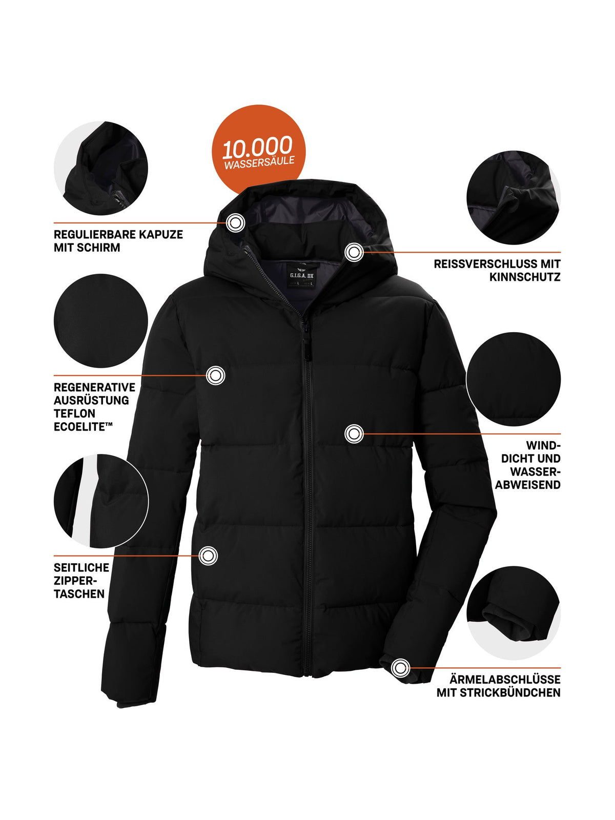 Men's Quilted jacket GW 5 MN QLTD JCKT