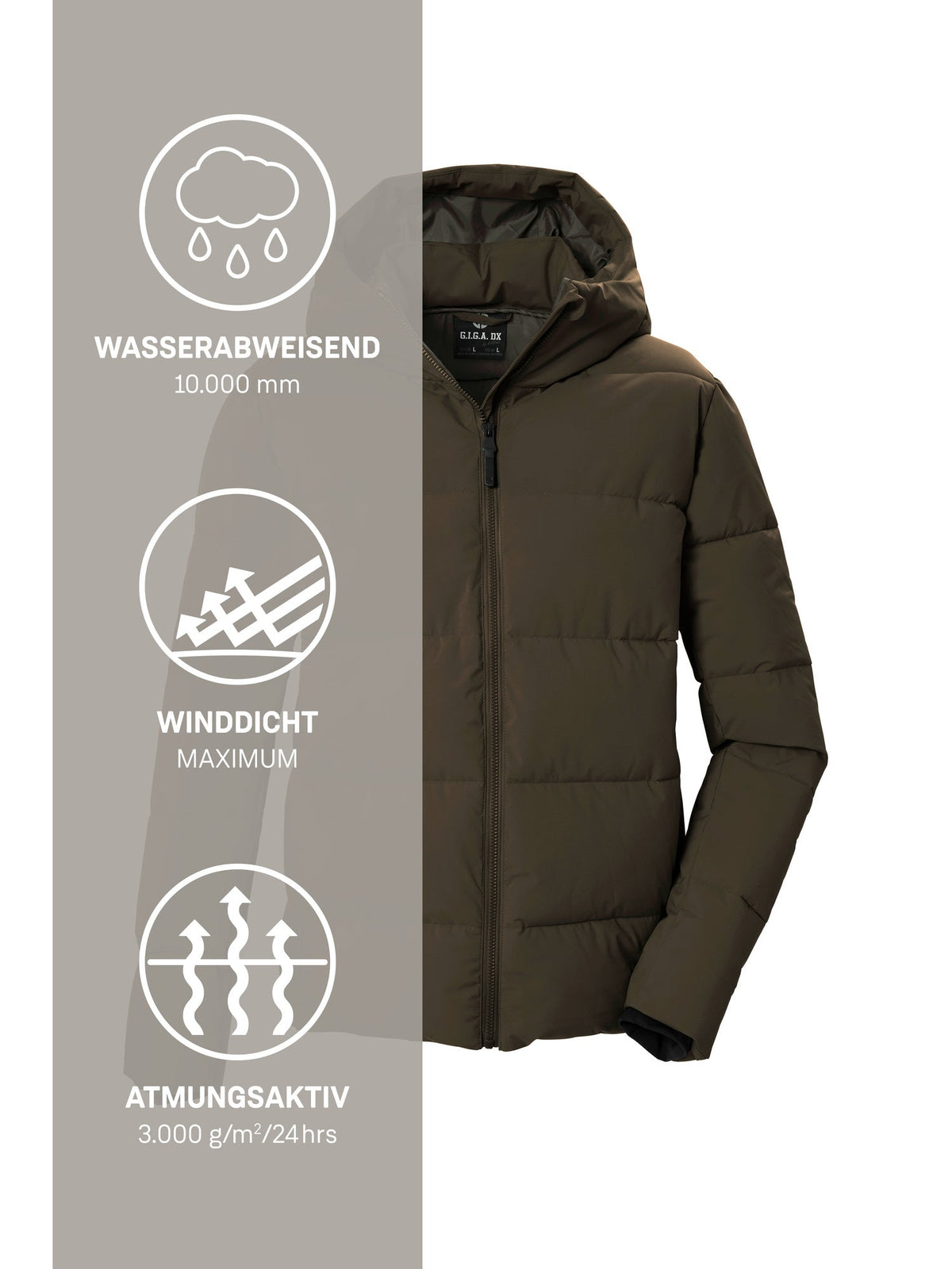 Men's Quilted jacket GW 5 MN QLTD JCKT