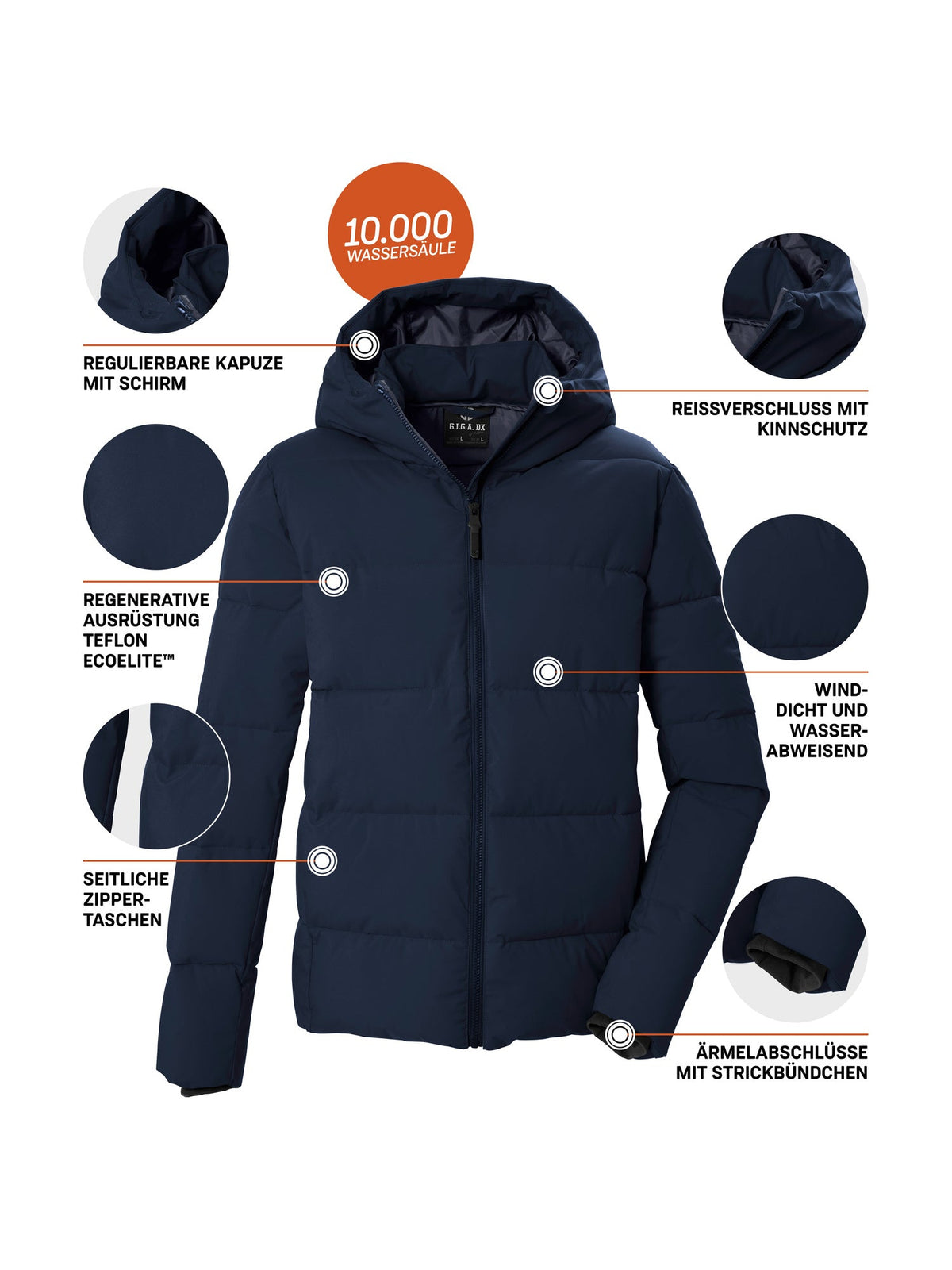 Men's Quilted jacket GW 5 MN QLTD JCKT