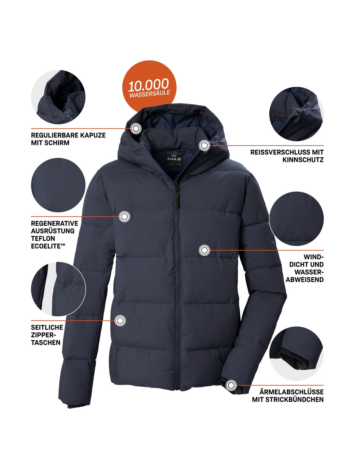 Men's Quilted jacket GW 5 MN QLTD JCKT