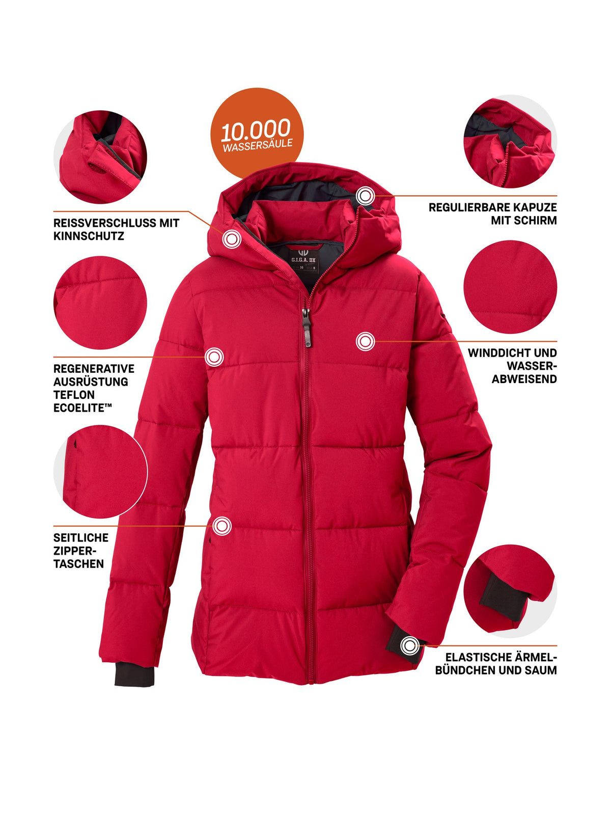 Women's Quilted jacket GW 9 WMN QLTD JCKT